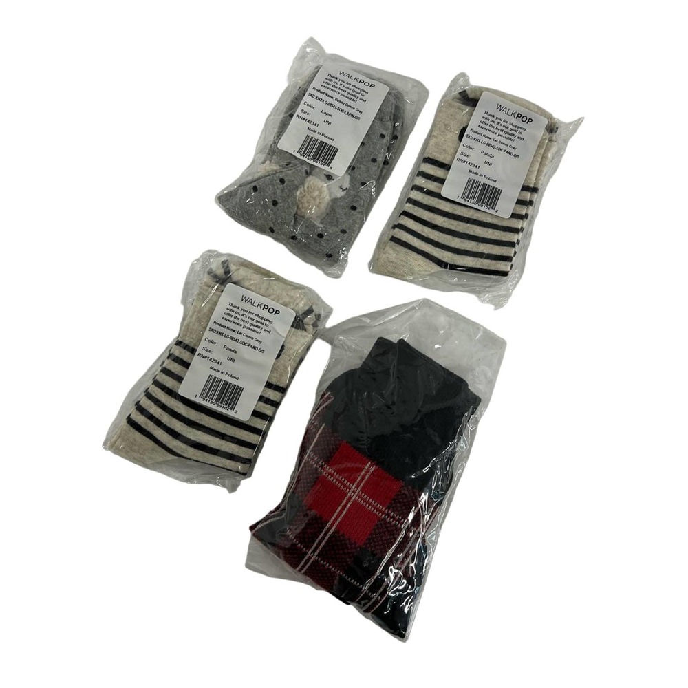 Walk Pop bundle of 4 socks new E1 55